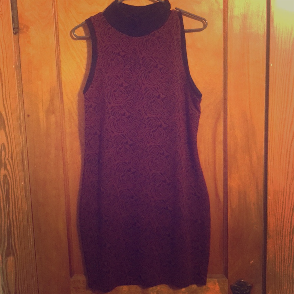 Rose patterned dress